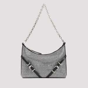 Satin 'Voyou Party' shoulder bag with rhinestones Givenchy